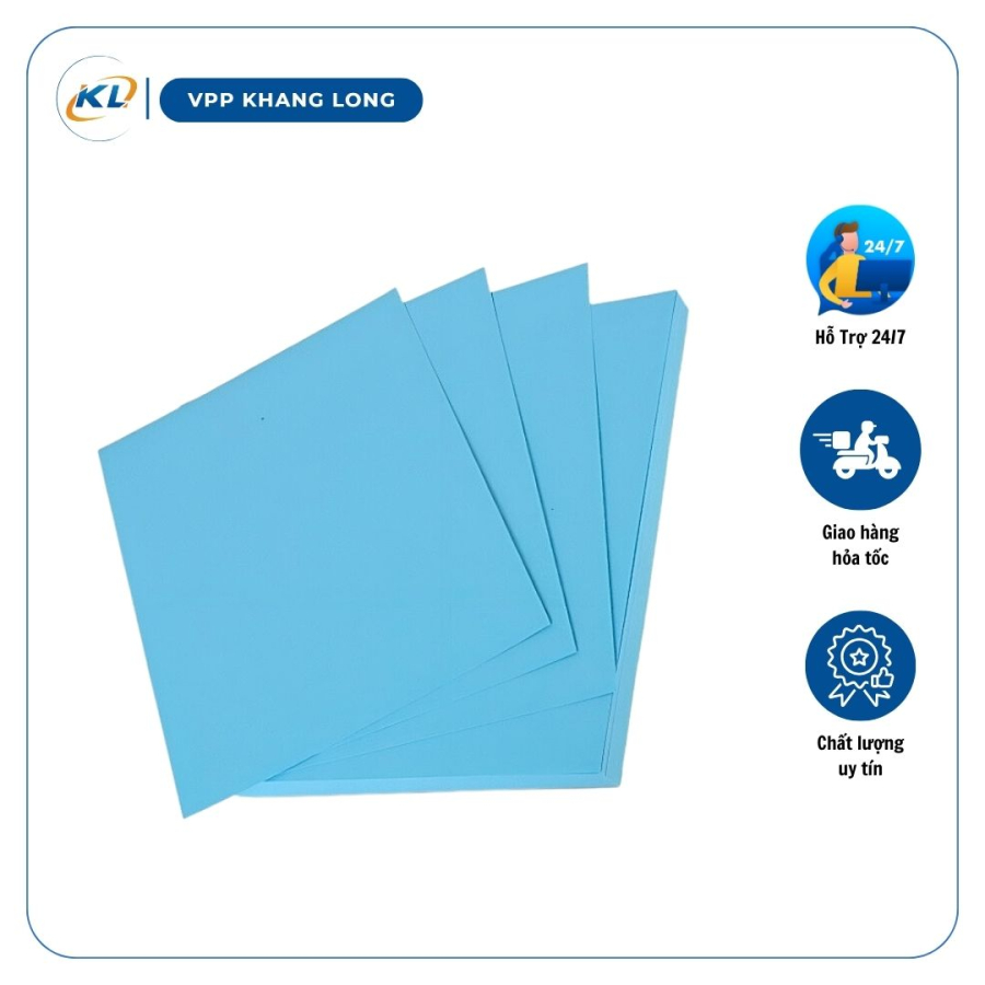 Giấy màu A4 Ford 80gsm